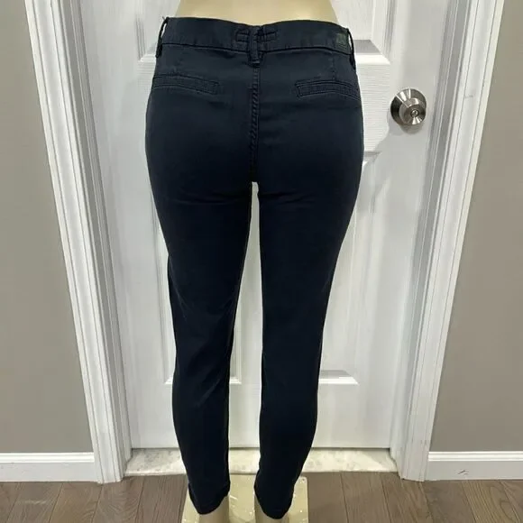 JOIE SKINNY TROUSER JEANS DARK NAVY BLUE - Picture 7 of 8